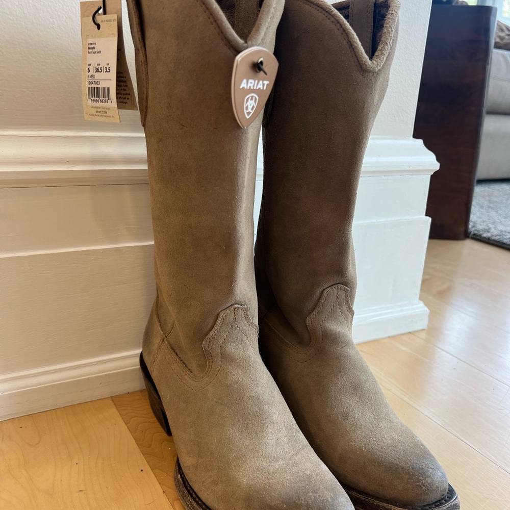 Ariat Women's Tan Heeled Boots